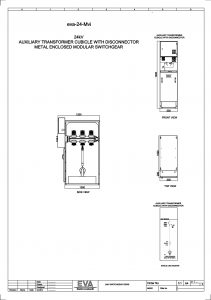 Auxiliary Transformer Cubicle with Disconnector